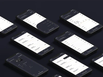 Banking App UI Kit  - Free template