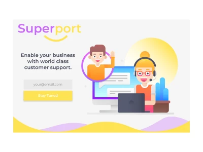 Coloful & Fun Illustration  - Free template