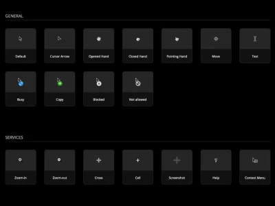 CursorOS  - Free template