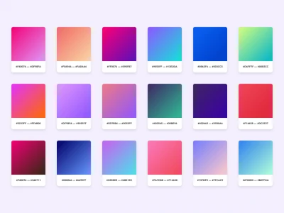Gradients  - Free template
