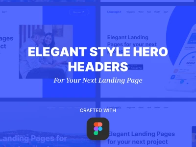 Hero Headers Kit  - Free template