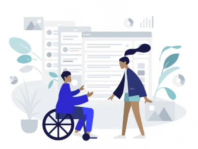 Humaaans Illustration  - Free template