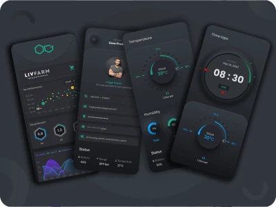 Indoor Automation Grow App  - Free template