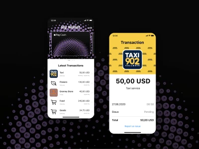 iOS Wallet Redesign  - Free template