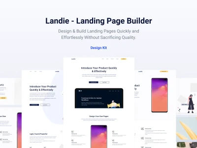Landing Page Builder  - Free template