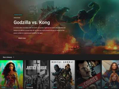 Movie App UI Design  - Free template