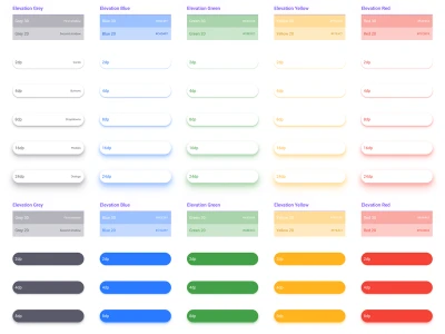 Shadows & Elevation  - Free template