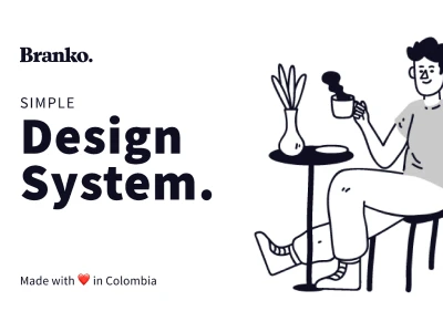 Simple Design System  - Free template