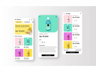 Skincare Apps  - Free template