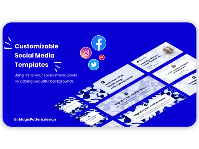 Social Media Templates  - Free template