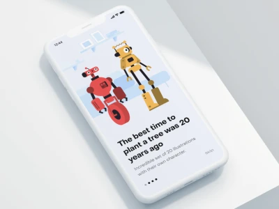 Stubborn Illustrations Generator  - Free template