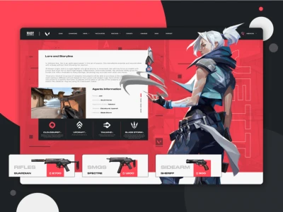 Valorant – Agent Jett  - Free template