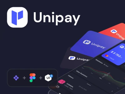 Wallet App iOS UI Design System  - Free template