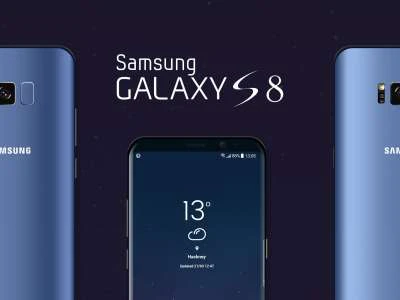 Galaxy S8 Mockups  - Free template