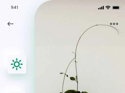 Greenery Shop App UI  - Free template