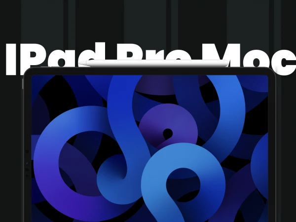 iPad Pro 12.9ï¿½ Mockup  - Free template