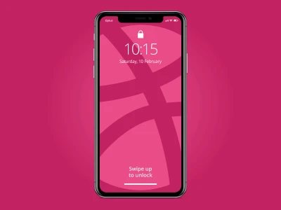 iPhone X Black Mockup  - Free template