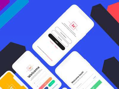 Login Screens UI Kit 2  - Free template