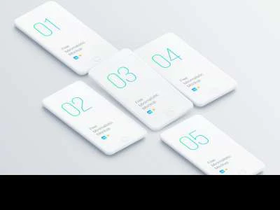 Minimalist iPhone Mockup  - Free template