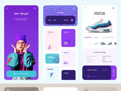 Multipurpose App UI Kit  - Free template