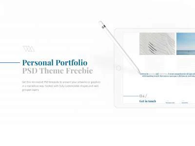 Personal Portfolio Theme  - Free template