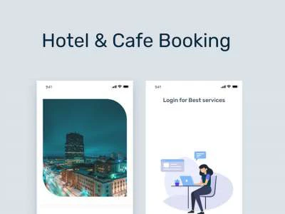 Reservation App  - Free template