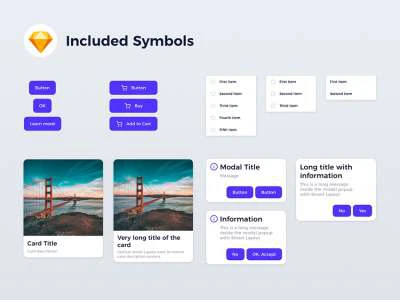 Sketch Smart Layout Kit  - Free template
