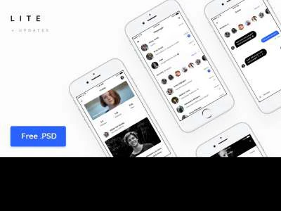 Vera Block App Design UI Kit  - Free template